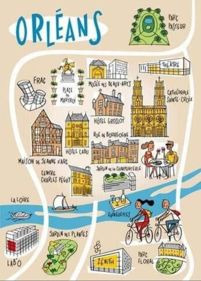 Le Scandinave, Proche Bord De Loire Orléans Kültér fotó